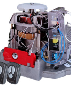 Kit motor portão eletrônico tsi 500KG 1/4CV 2CONTROLES garen